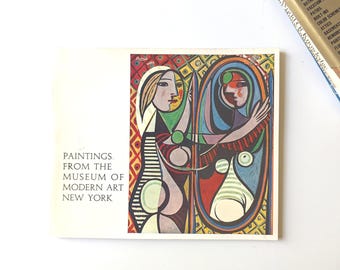 Paintings from the Museum of Modern Art New York 1960s paperback book, First Edition