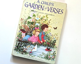 Um jardim de versos para crianças. Ilustrações de Gyo Fujikawa.