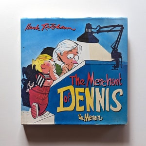 Hank Ketcham signed  The Merchant of Dennis the Menace cartoonist autobiography book