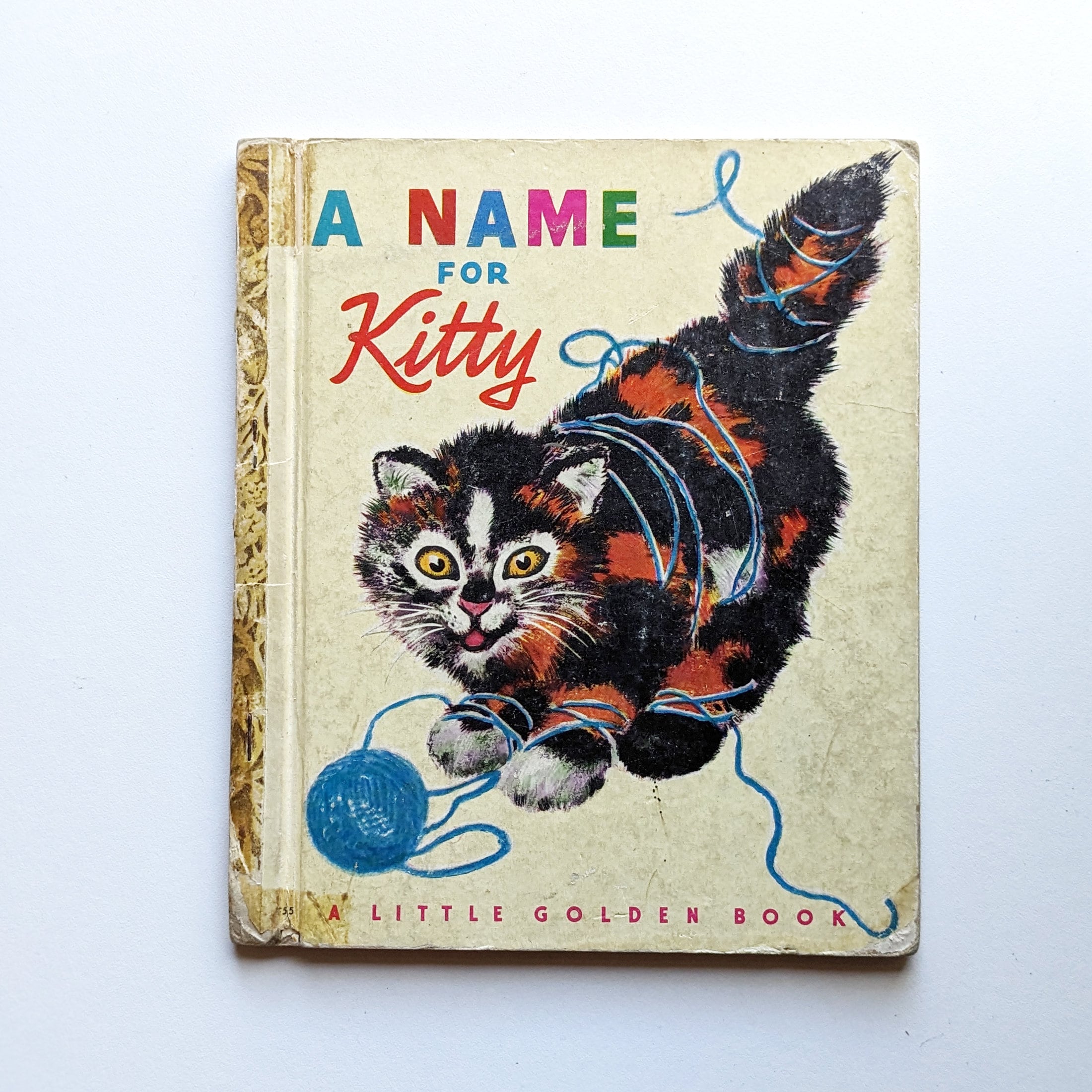 A Name for Kitty, 1948 Little Golden Book, Feodor Rojankovsky
