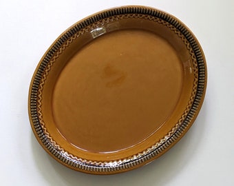 Franciscan Creole 9 inch oval serving platter. 1970s Discovery mid century modern serving.