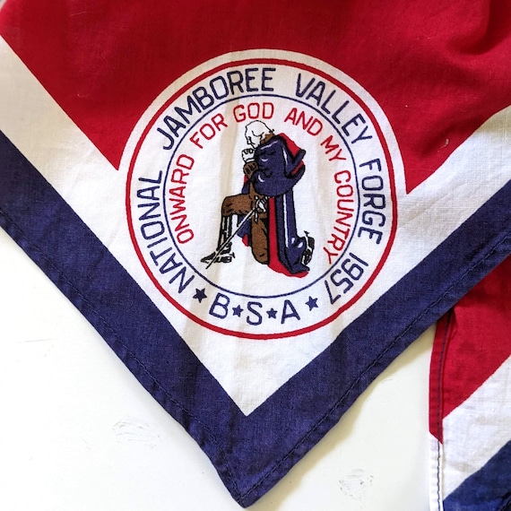 Vintage 1950s Boy Scout National Jamboree uniform nec… Gem