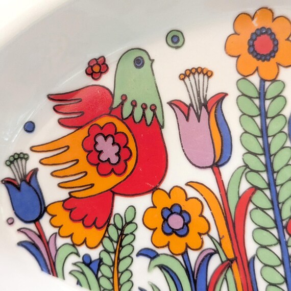 Condiment Dish, Royal Crown Paradise, 1970s Porcelain Ovenware