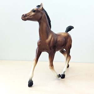Breyer Classic Running Foal. Vintage 1970s Breyer horse, Mold 130, Chris Hess design.