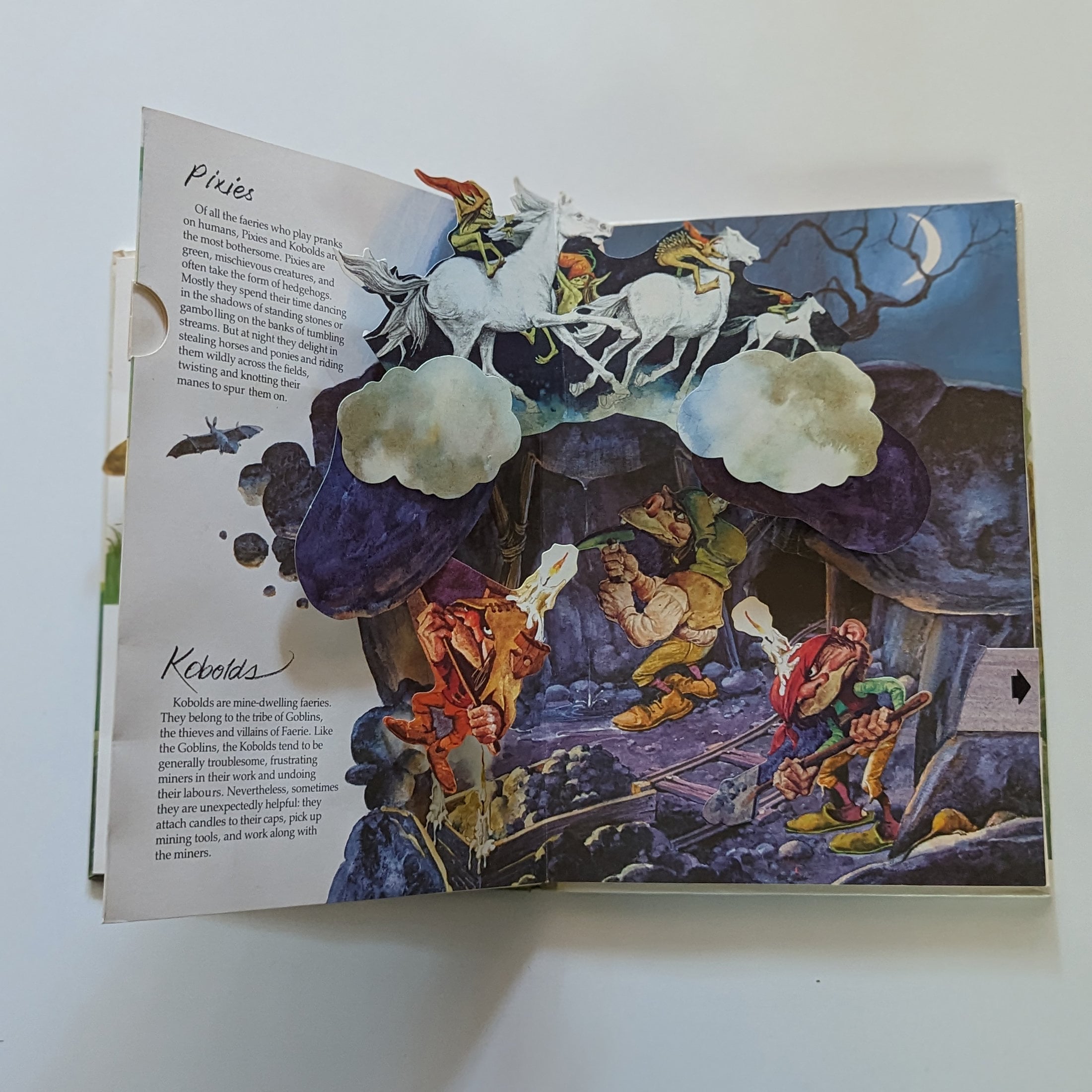 The Faeries Pop-up Book. Vintage 1980s Popup Book. - Etsy