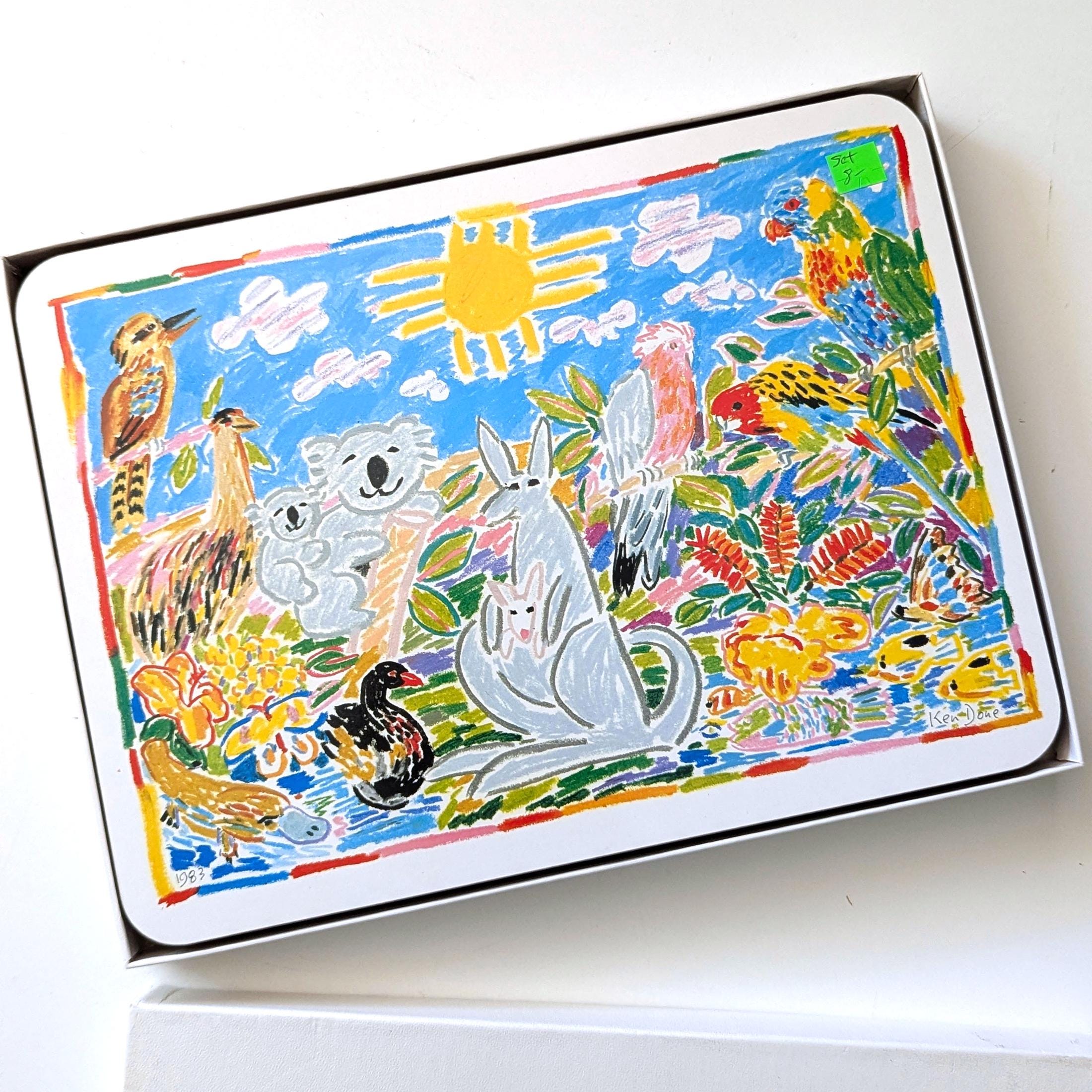 Ken Done Placemats - Etsy Australia