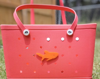 Shark Bogg Bag Charm or Hanging Charm