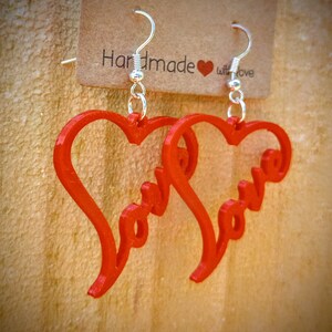 Heart Love Earrings