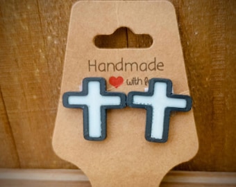 Pretty Cross Earrings Stud