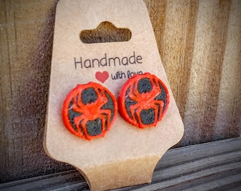 Spider man Stud or dangling Earrings
