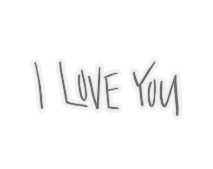 Iconic I Love You // sticker