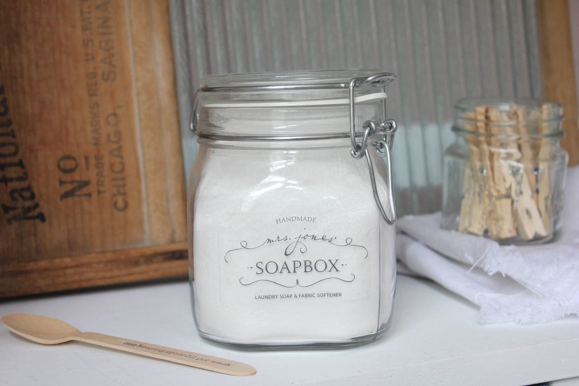 Laundry Soap / Fabric Softener Allinone 75100 washes Etsy