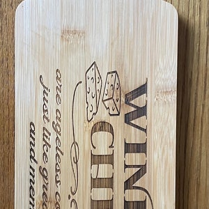 Large Wooden Wine and Cheese Board - Farmhouse Entertaining Platter