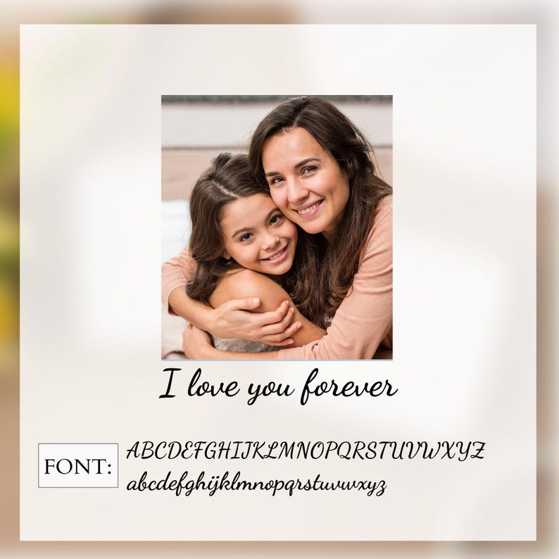 Bandeja para guardar joyas con fotos personalizadas, bandeja para anillos con fotos personalizadas, regalo para mamá, hija, hermana, mejores amigas, regalo para el Día de la Madre. imagen 8