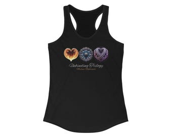 Unbinding Trilogy Racerback Tank - Perfect for Summer, Yoga, Fitness, Book Lovers, & Relaxation