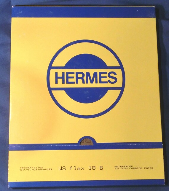 Hermes 1200 Grit Silicon Carbide Waterproof Sandpaper - 50 Sheet Pack - Free Shipping!!