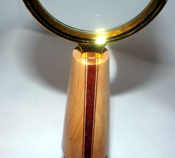 Custom Standing Magnifying Glass 13-25 Hand Made in Michigan