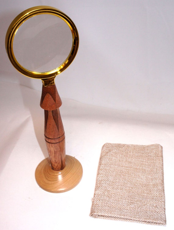 Standing Desk Magnifying Glass – Vintage Look 09-24