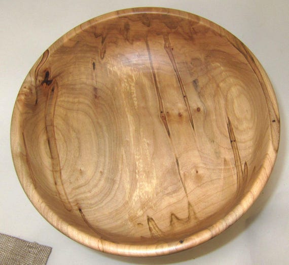 03-26 "Joy of Life" Maple Bowl - Hand Made in Michigan