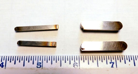 Half-length bits for Woodturning Tools - Cobalt HSS