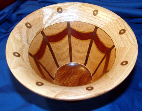 Segmented Wood Turned Bowl – “Extra Credit” – Inserts within Inserts 27-18