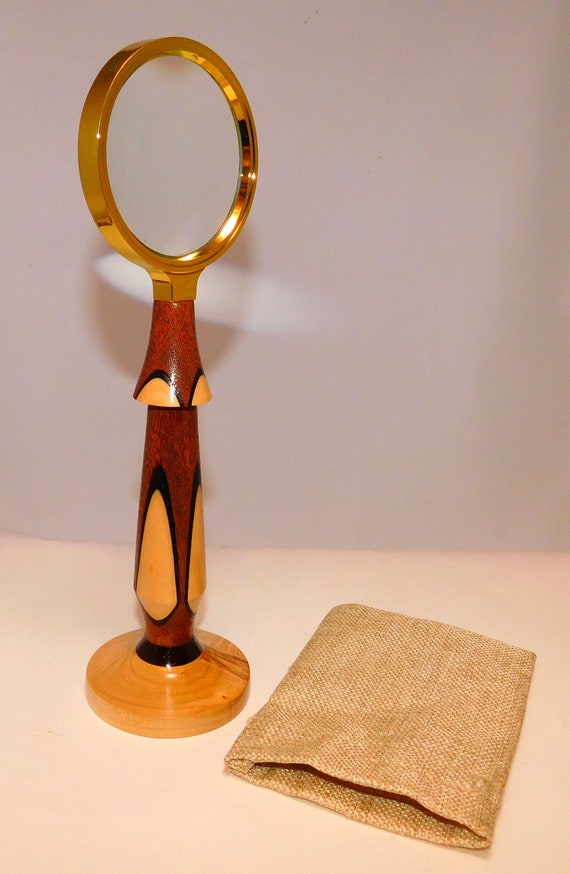 Standing Desk Magnifying Glass – Vintage Look 13-23 Free Shipping