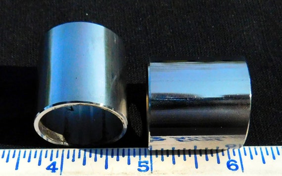 Stainless Steel Ferrules for Tool Handles – 1 Inch Diameter by 1 Inch Long – High Polish Finish – 2 Ferrules