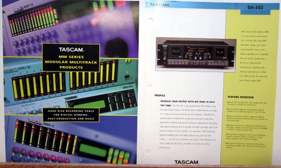 Large Group of Teac Audio Components and Systems Brochures - FREE SHIPPING!