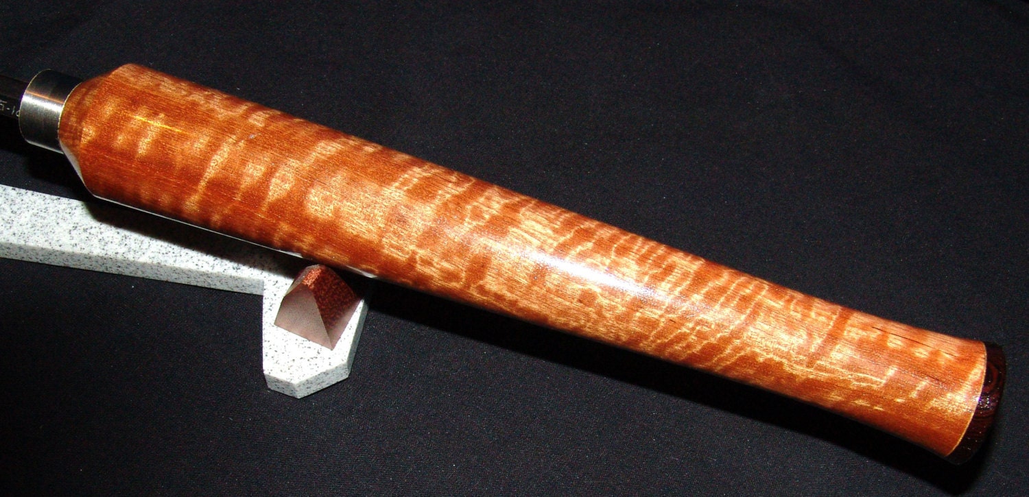 Custom Woodturning Shaping and Hollowing Tool – Asian Satinwood 15-16