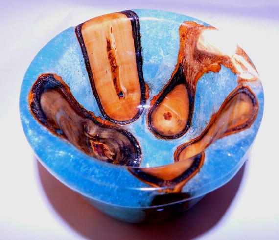 Sea Branches - Segmented Wood Pieces and Epoxy Resin – Decorative Cup Free Shipping