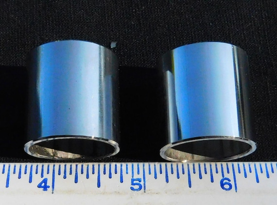 Stainless Steel Ferrules for Tool Handles – 1 Inch Diameter by 1 Inch Long – High Polish Finish – 2 Ferrules