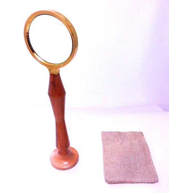 Standing Desk Magnifying Glass – Vintage Look 16-23 Free Shipping