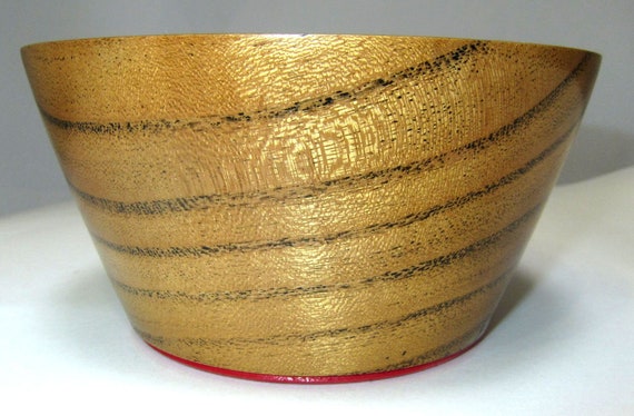 Small Wood Turned Bowl – Always Be There – 18-20