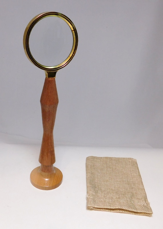 Standing Desk Magnifying Glass – Vintage Look 15-23 Free Shipping