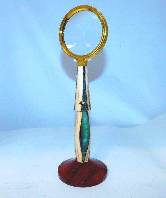 Standing Desk Magnifying Glass – Vintage Look 08-25 Free Shipping