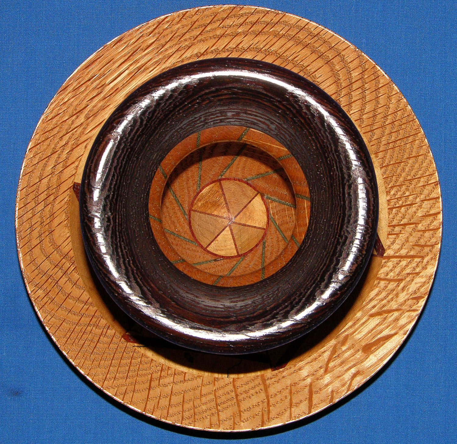 Segmented Woodturning 946 Unique Design FREE Shipping in USA!!