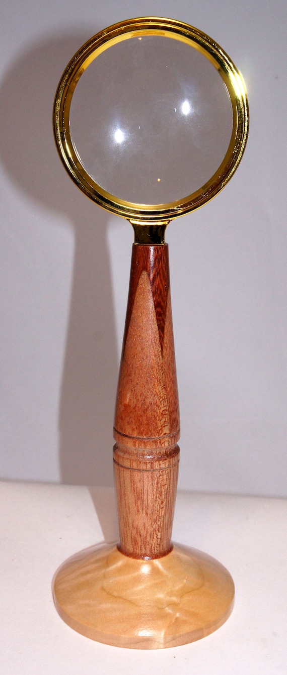 Standing Desk Magnifying Glass – Vintage Look 10-24 Free Shipping