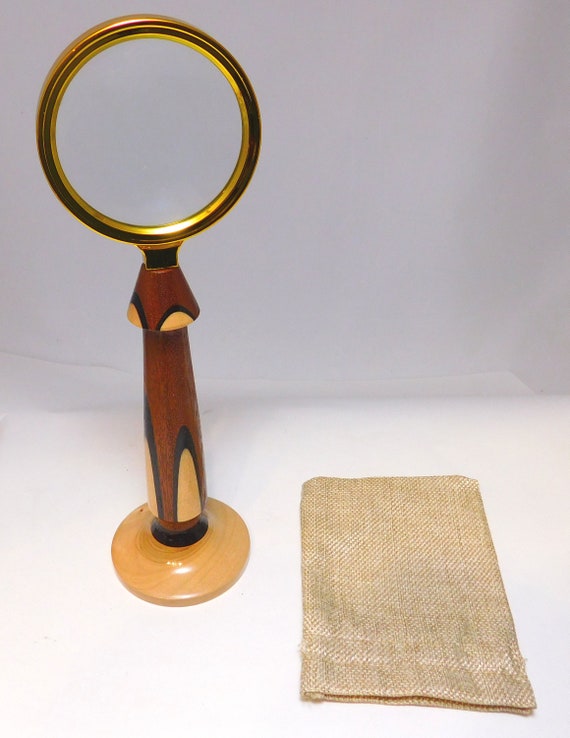 Standing Desk Magnifying Glass – Vintage Look 18-23 Free Shipping