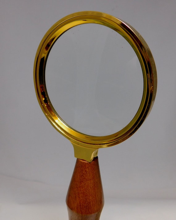 Standing Desk Magnifying Glass – Vintage Look 15-23 Hand Made in Michigan