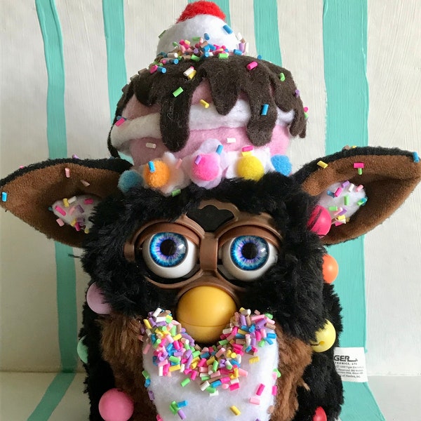 Cake the custom Furby OOAK Free Shipping