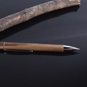 Hoogwaardig elegant vulpotlood van notenhout