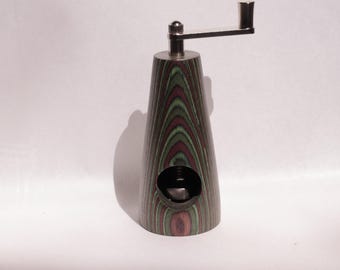 Lot 2 Zassenhaus Crank Speyer Nutmeg Spice Mill Dark Stained