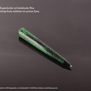 Einzigartige Kugelschreiber aus recyceltem Holz - Handgefertigte Kunstwerke aus der Natur