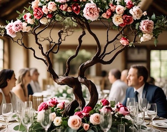 24&quot; Manzanita Centerpieces Sturdy Bases Wedding Tabletop Event Party Home Decoration