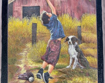 Boy & Dog