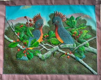 Two Blue Birds