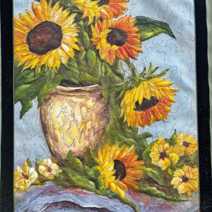 Sunflower Vase