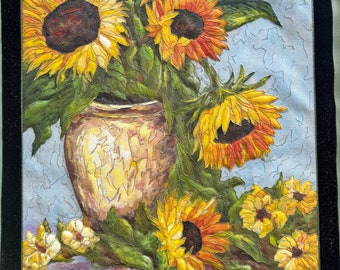 Sunflower Vase