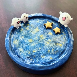 Handmade Clay Trinket Dish | Warawara from The Boy and the Heron
