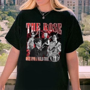 Vintage Das Rose Einmal AWRLD Tour Shirt, Das Rose WRLD Straßenkarte Shirt, Das Rose WRLD Album Shirt, Das Rose Dual Shirt, Das Rose Mitglied